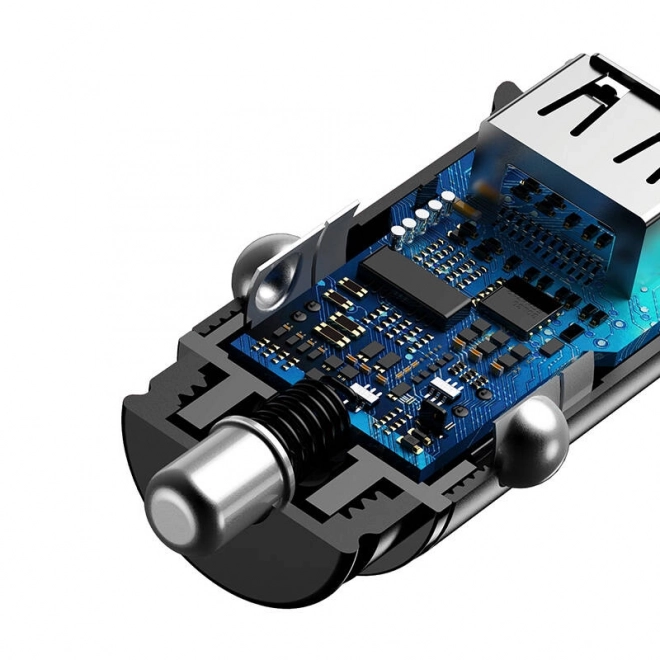 Rychlá nabíječka do auta Baseus s 2xUSB QC3.0