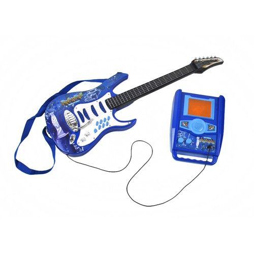 Elektrická kytara+mikrofon+zesilovač nieb 22409