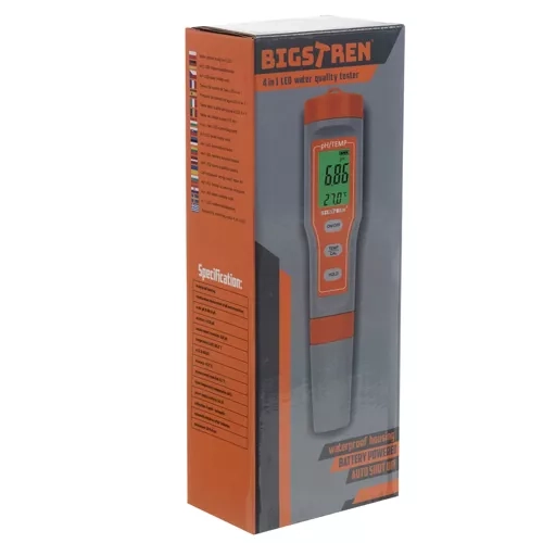 Bigstren 4 v 1 LED tester kvality vody 23534