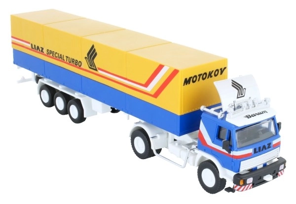 Stavebnice Monti System MS 08.1 Camion Liaz Special Turbo 1:48 v krabici 31,5x16,5x7,5cm