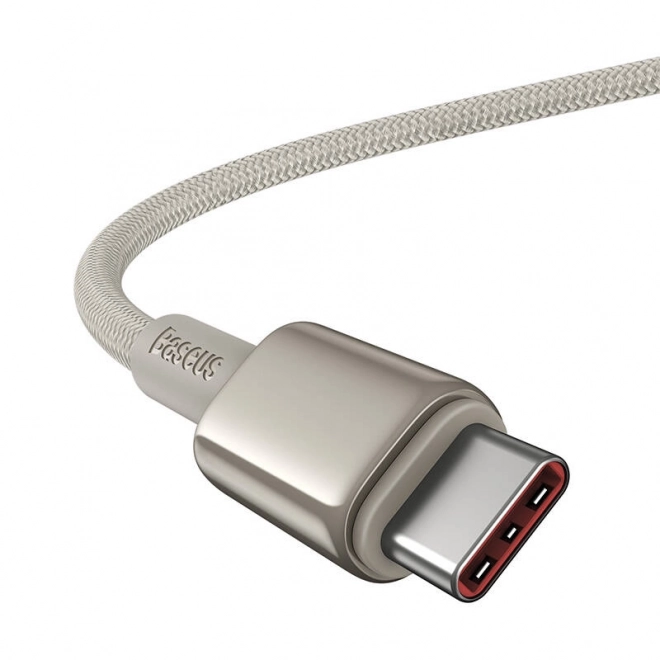 Kabel USB-C na USB-C Baseus Tungsten Gold, 100W, 1m (zlatý)