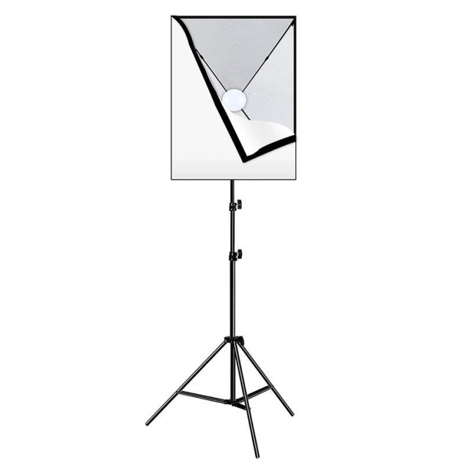 Studiová sada Puluz softbox 50x70cm, stativ, LED žárovka 1 ks PU5070EU