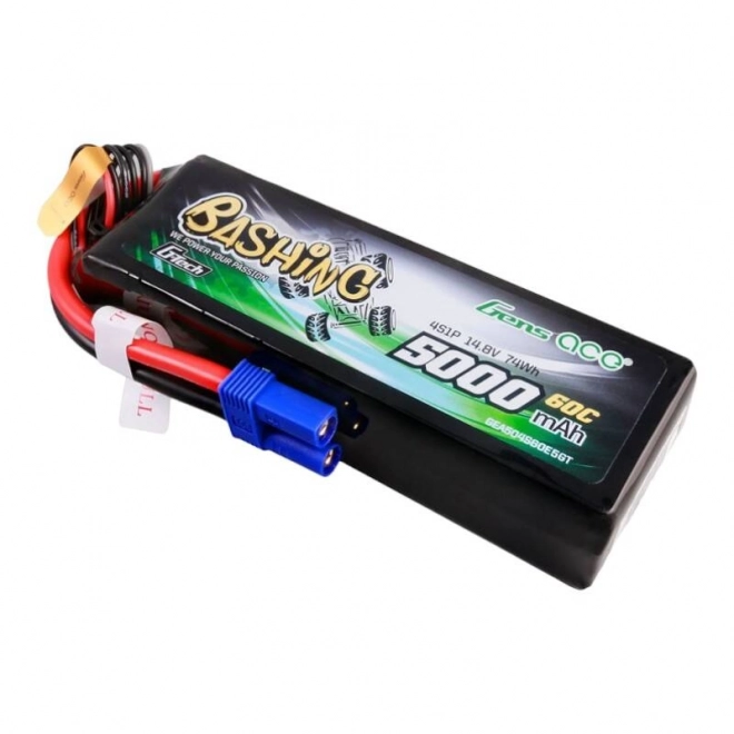 Gens ace G-Tech 5000mAh 14,8V 4S1P 60C Lipo Battery Pack s EC5 Plug-Bashing Series