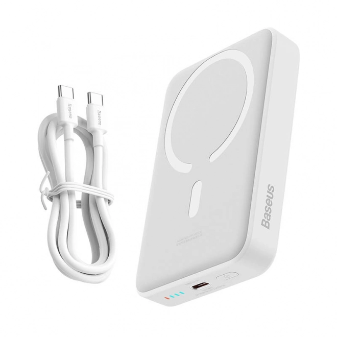 Powerbanka mini Baseus 10000mAh, USB-C 30W bílá