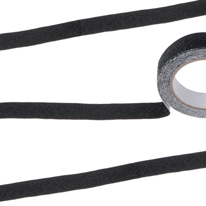 Protiskluzová ochranná páska 2,5 cmx5 m černá
