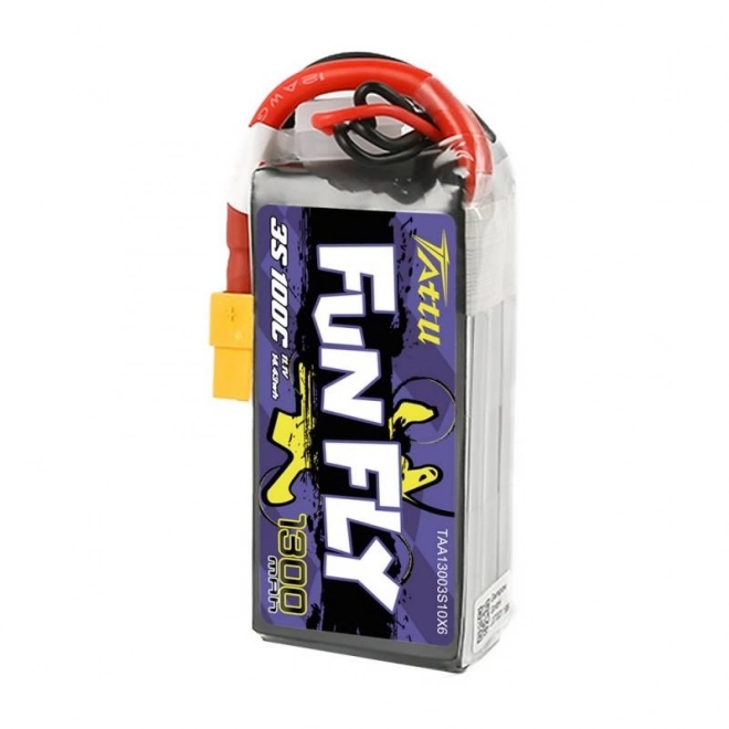 Baterie Tattu Funfly 1300mAh 11,1V 100C 3S1P