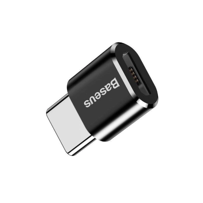 Adaptér Micro USB na USB typu C - černý