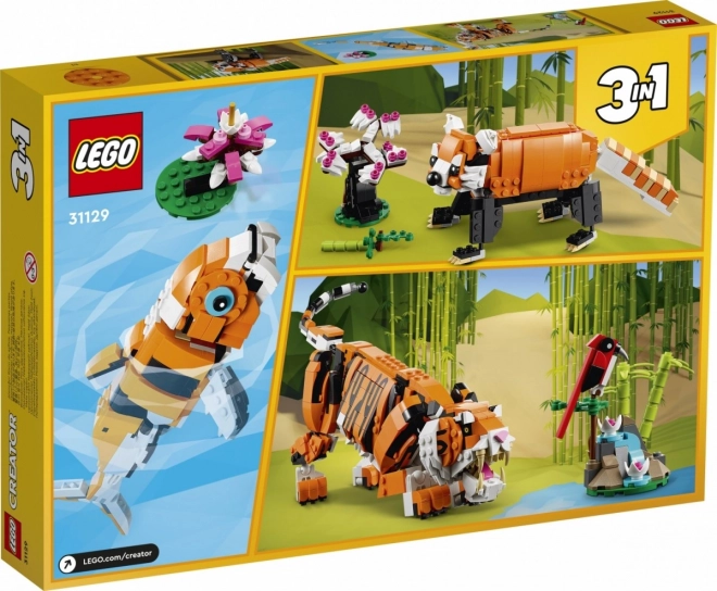 LEGO Creator 3v1 31129 Majestátní tygr