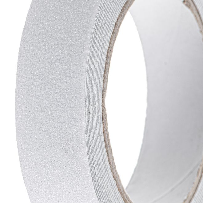 Protiskluzová ochranná páska 2,5 cm x 5 m bílá