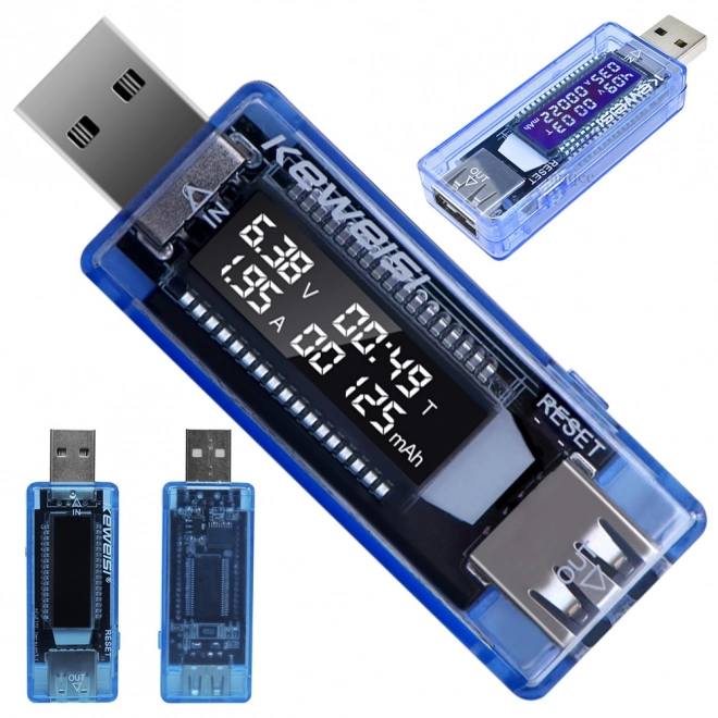 USB voltmetr ampérmetr tester