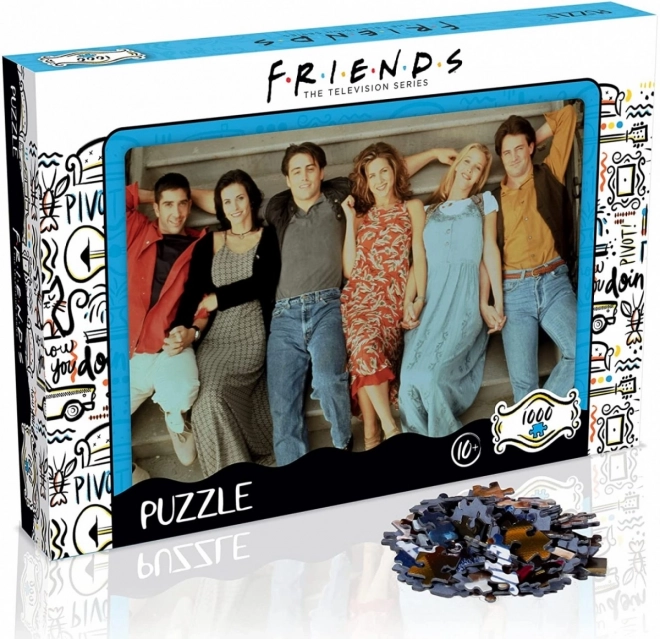 Puzzle Friends Schody 1000 prvků