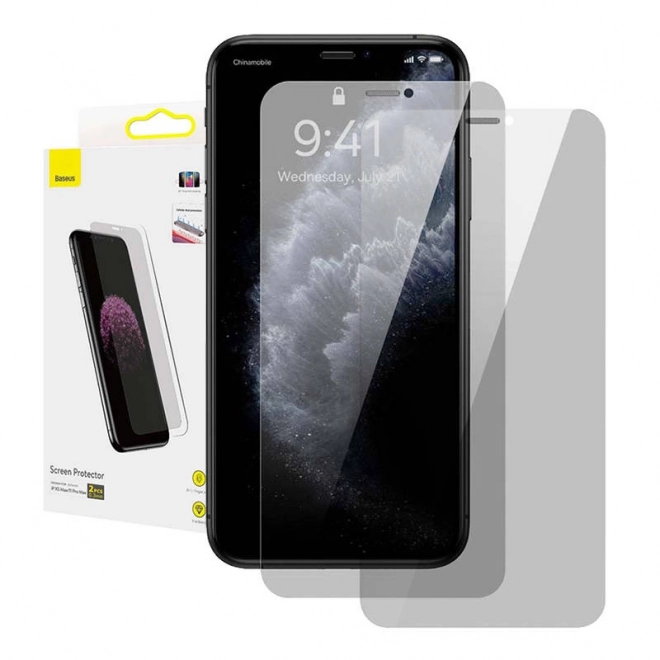 Baseus 0,3mm Screen Protector (2ks balení) pro iPhone XS Max/11 Pro Max 6,5