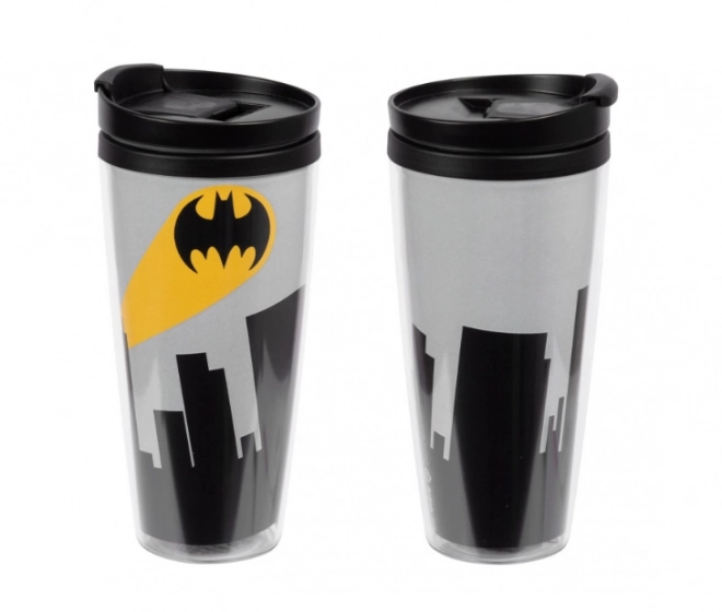 Termohrnek Batman, 250 ml - černo-šedý, LICENCOVANÝ ORIGINÁLNÍ VÝROBEK