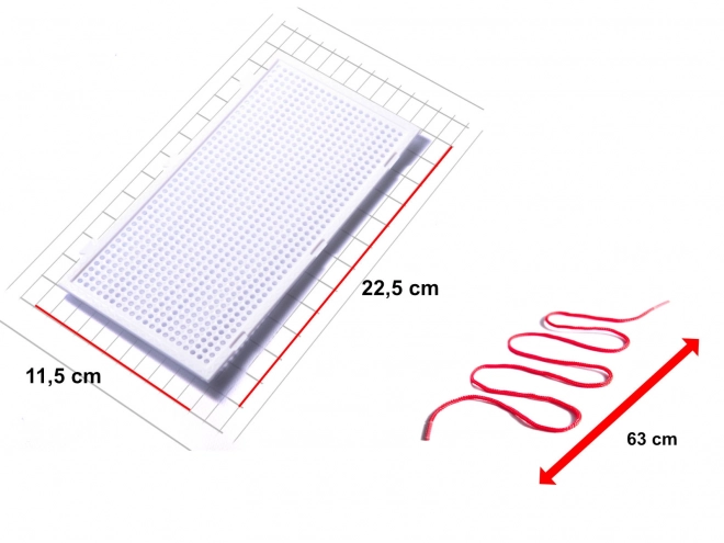 Puzzle kolíčky houby + sada pro výuku vázání 603ks