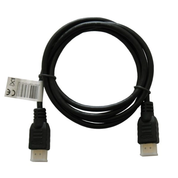 Kabel HDMI (M) 10 m, černý, zlaté koncovky, vysokorychlostní v1.4, ethernet/3D, CL-34