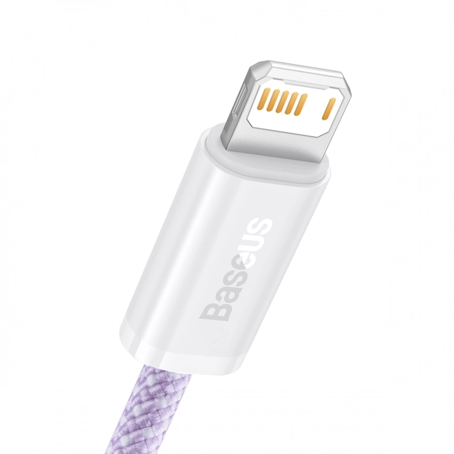 Baseus Dynamic kabel USB na Lightning, 2,4 A, 2 m (fialový)