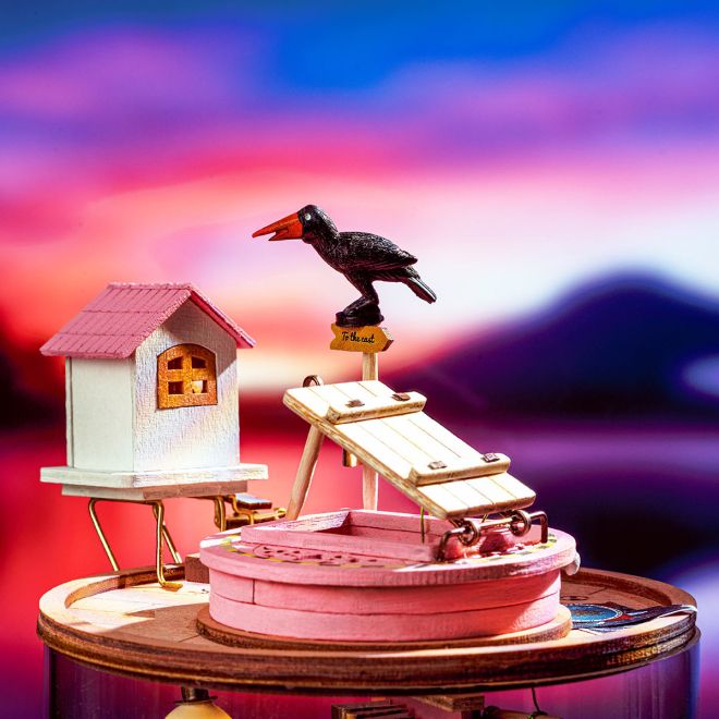 Věž čaroděje - DIY miniaturní domek