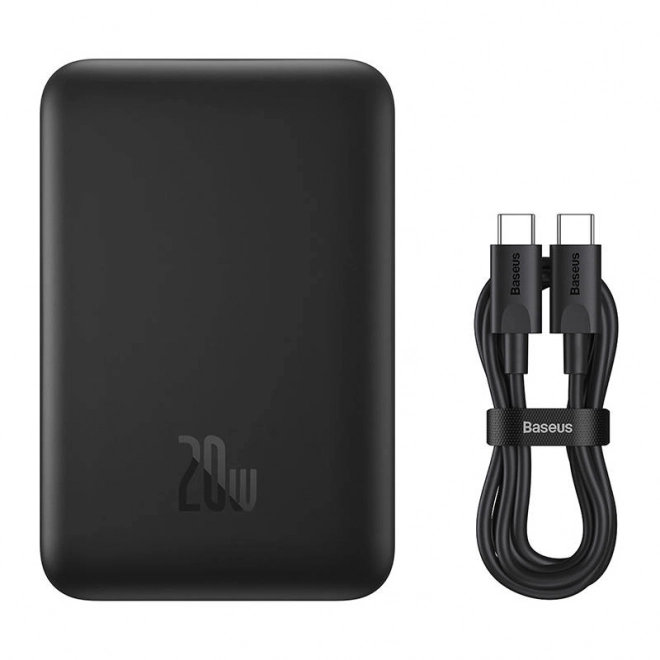 Powerbanka Baseus Magnetic Mini 10000mAh , USB-C 20W (černá)