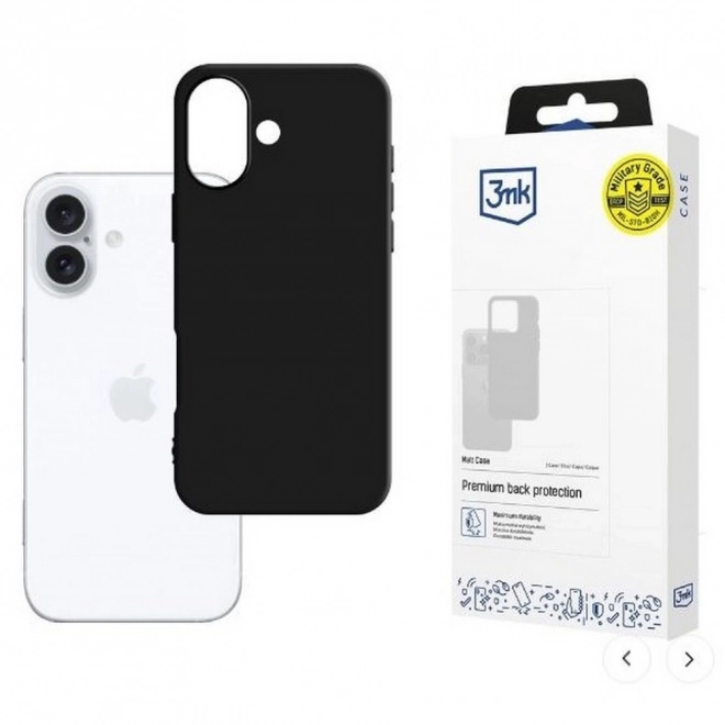 Matné pouzdro iPhone 16 Plus 6.7 Black