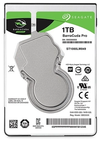 Disk BarraCuda Pro 1TB 2,5 128MB ST1000LM049