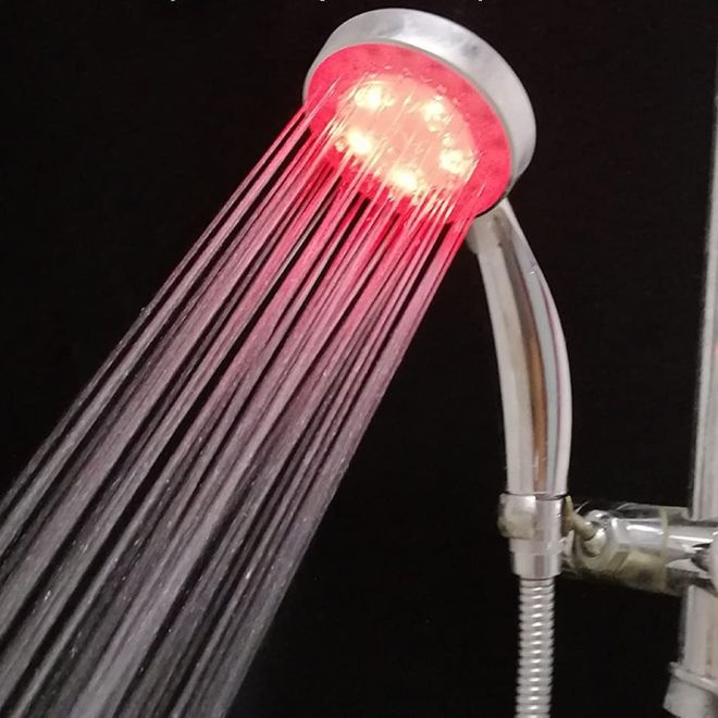 Barevná svíticí LED sprcha