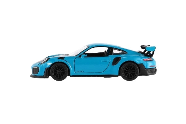 Auto Kinsmart Porsche 911 GT2 RS kov/plast 13cm 4 barvy na zpětné natažení 12ks v boxu