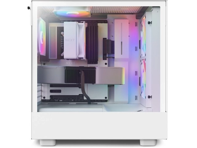 H5 Flow RGB kryt s oknem Bílá