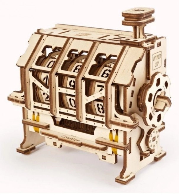 Ugears 3D puzzle - Počítadlo pokladna 157 dílků