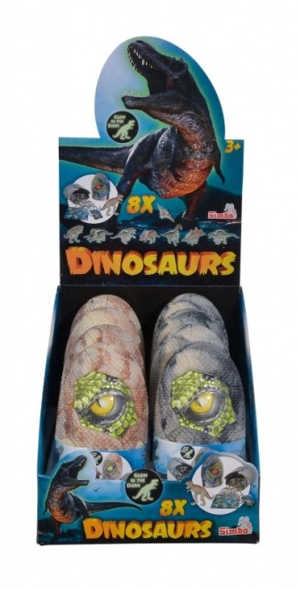 Figurka dinosaura ve vajíčku, 8druhů, DP8