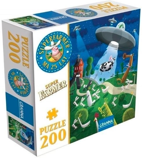 Puzzle 200 prvků Superfarmer