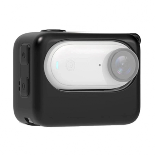 Nabíjecí pouzdro na kameru PULUZ Silikonové pouzdro pro Insta360 GO 3 (černé)