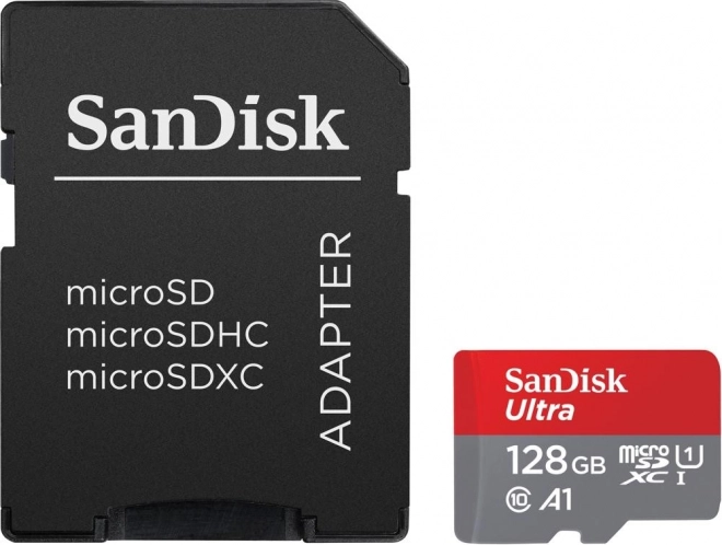 Karta Ultra microSDXC 128GB 140MB/s A1 + adaptér SD