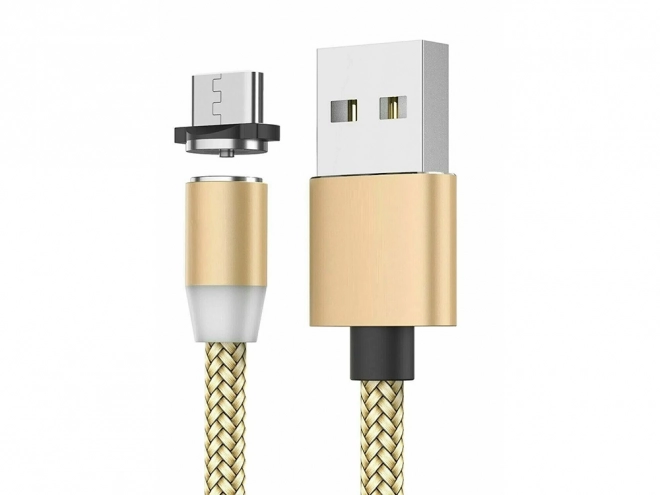 Magnetický nabíjecí kabel 3v1 micro type-c usb lightning 1m