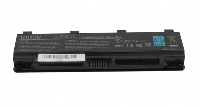 Baterie pro Toshiba C850, L800, S855 4400 mAh (49 Wh) 10,8 - 11,1 V