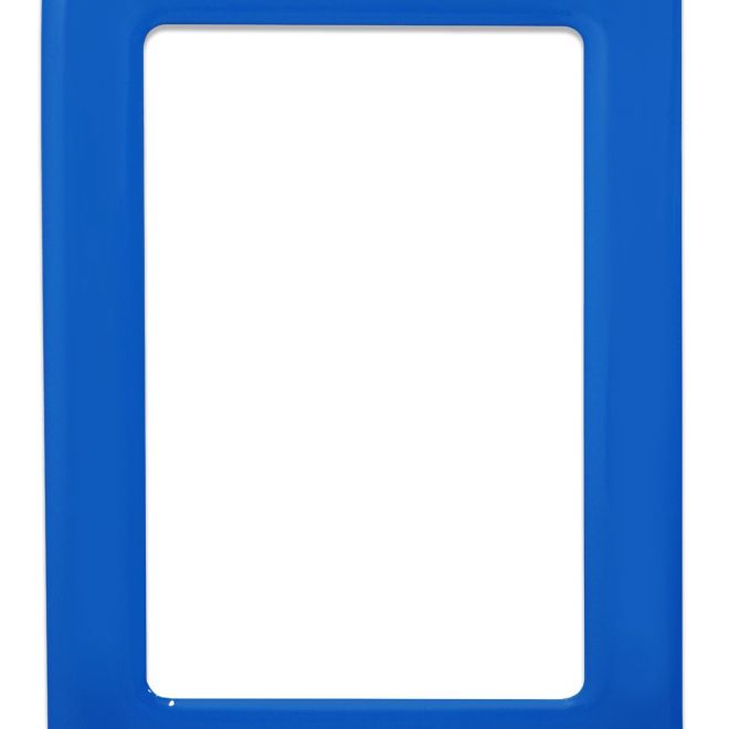 Magnetický samolepicí rámeček velikosti 12,3x8,1 cm - modrý