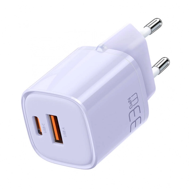 Nabíječka GaN 33W Mcdodo CH-0155 USB-C, USB-A (fialová)