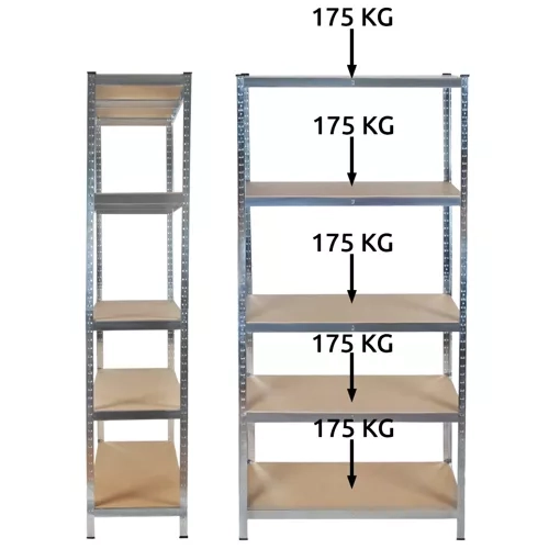 Skladovací regál 220x100x45 Malatec 23766