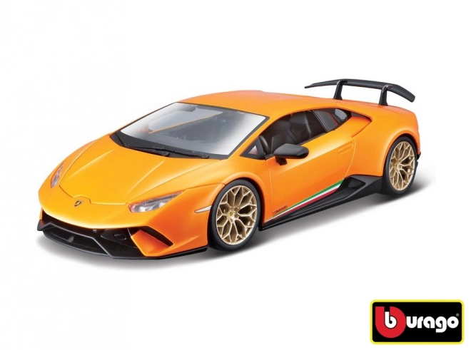 Bburago 1:24 Lamborghini Huracan Performante oranžová