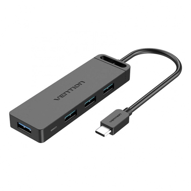 Hub 5 v 1 s 4 porty USB 3.0 a USB-C kabelem Vention