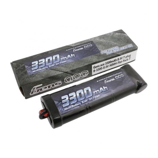 Baterie Gens Ace 3300mAh 8,4V NiMH Flat T Plug