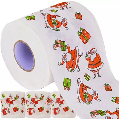Vánoční toaletní papír - 4 ks. 20353