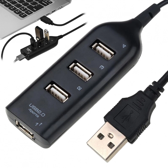 4portový rozbočovač usb rozbočovač usb 2.0