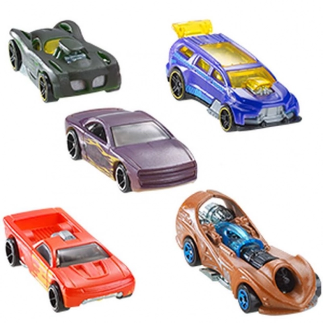 Hot Wheels měnící barvu 5-dílná sada autíček