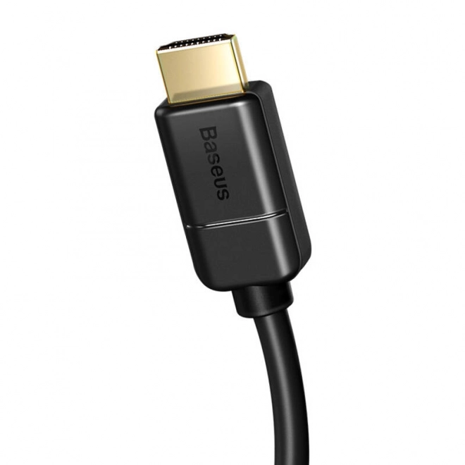 Baseus 2x kabel HDMI 2.0 4K 60Hz, 3D, HDR, 18 Gb/s, 1 m (černý)