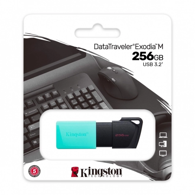 Data Traveler Exodia M 256GB USB3.2 Gen1 flash disk