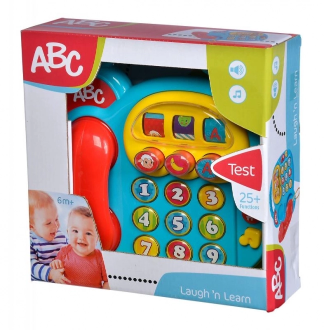 Interaktivní baby telefon ABC