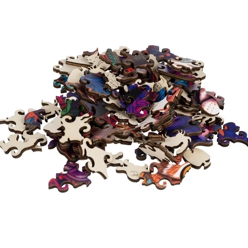 Dřevěné puzzle Kruzzel 22878