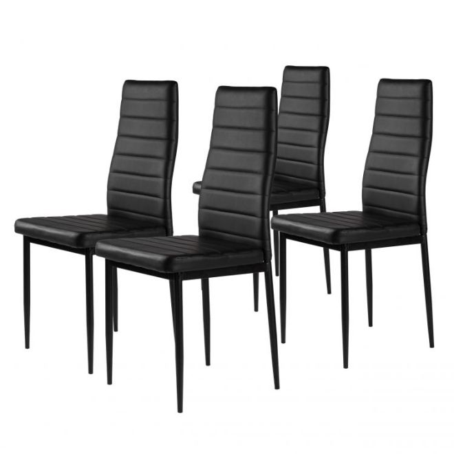 Čalouněné židle 4x židle pro jídelnu ModernHome