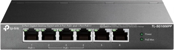 Switch SG1006PP 6GE (3PoE+ 1PoE++)