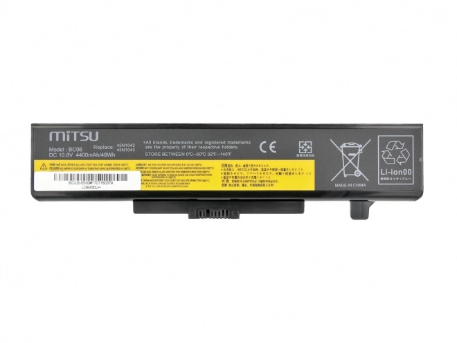 Baterie pro Lenovo Thinkpad E530 4400 mAh (48 Wh) 10,8 - 11,1 V